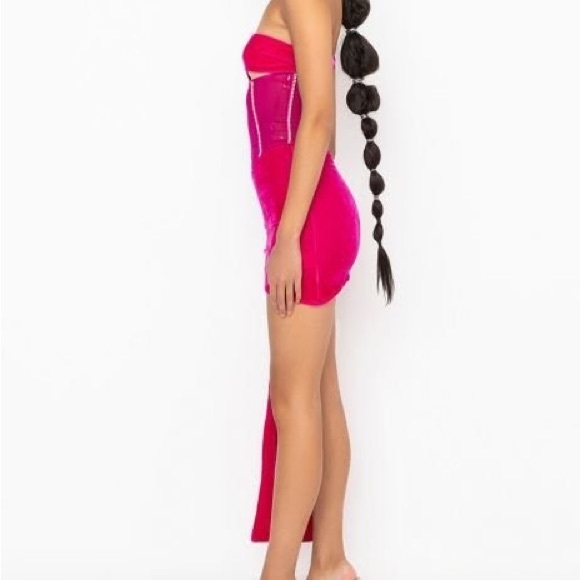 AKIRA ITS NOT EVEN MY BIRTHDAY CUTOUT CORSET MINI DRESS - Picture 5 of 9